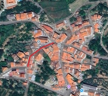 Trânsito cortado em Alcongosta